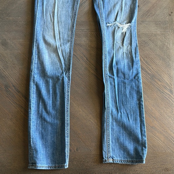 Union low rise distressed skinny jeans size 25 - Picture 5 of 6
